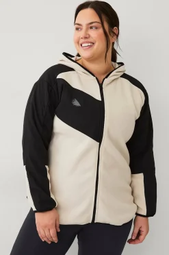 Zizzi Fleecejacka aOdi L/S Cardigan