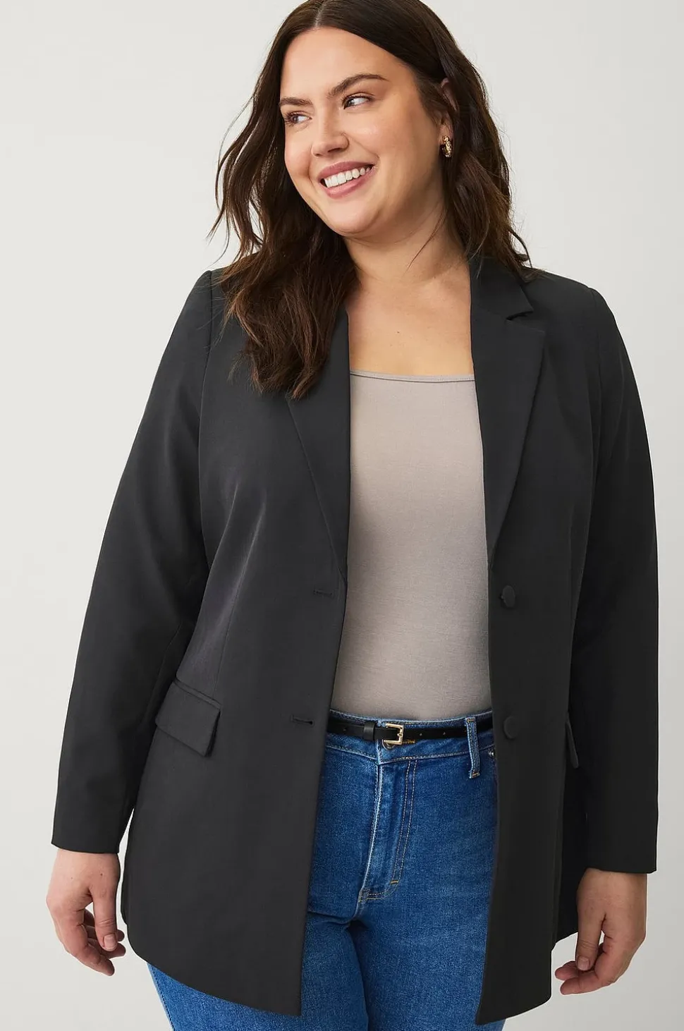 Zizzi Kavaj caKaisa L/S Blazer