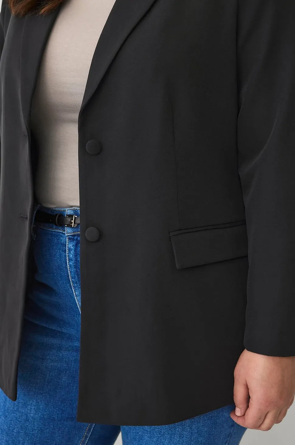 Zizzi Kavaj caKaisa L/S Blazer