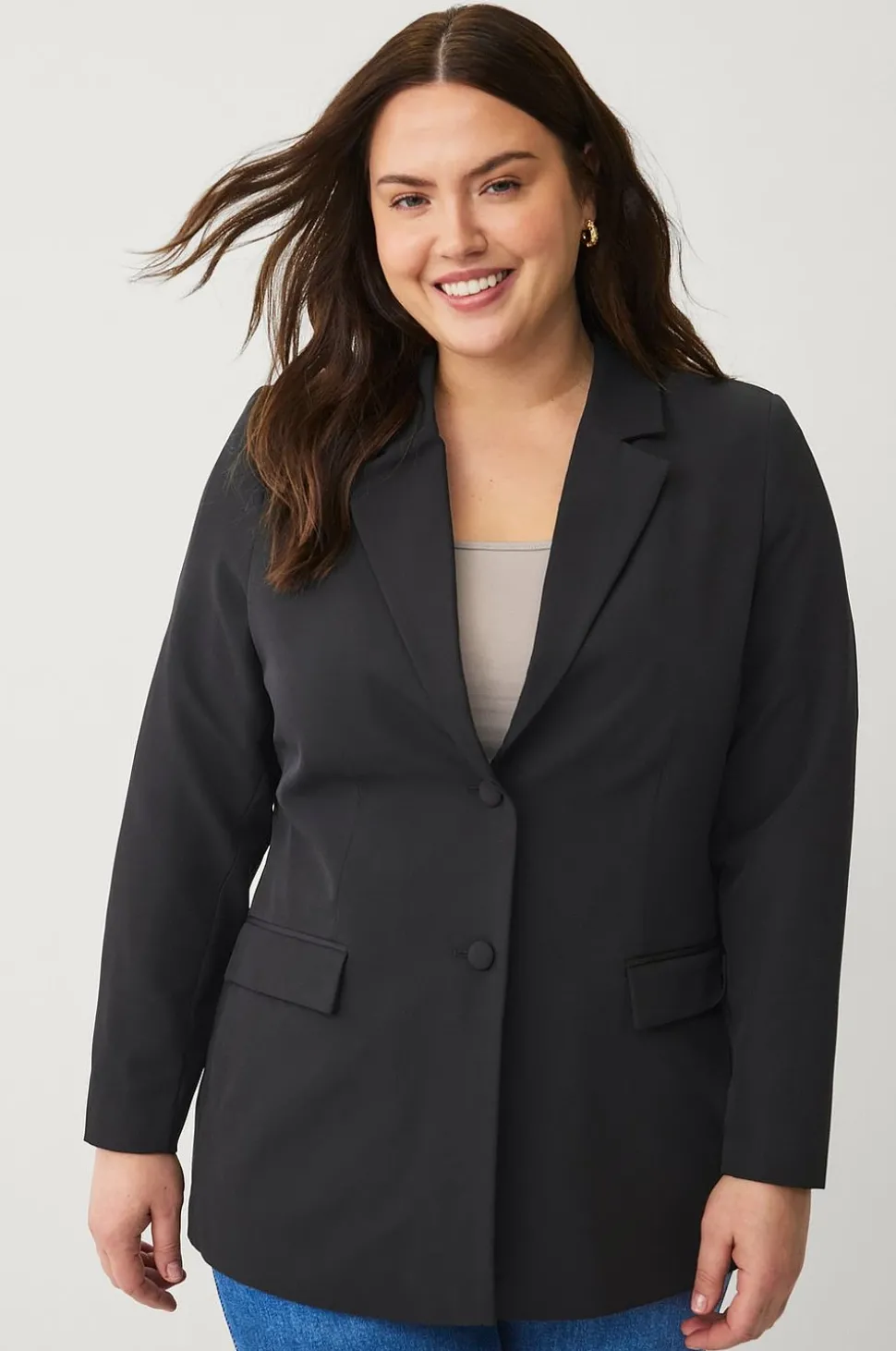 Zizzi Kavaj caKaisa L/S Blazer