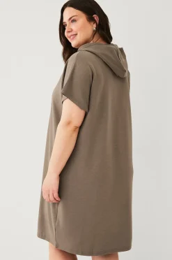Zizzi Nattlinne mAlisa S/S Knee Dress
