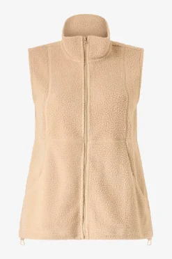 Zizzi Teddyväst aNilla S/L Waistcoat