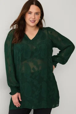 Zizzi Tunika mBaka L/S Tunic
